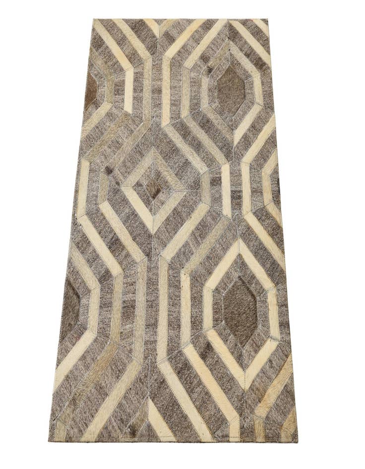 Detail image of 2' 1 x 3' 1 Cowhide Rug