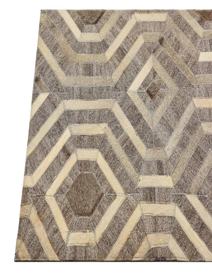 Detail image of 2' 1 x 3' 1 Cowhide Rug