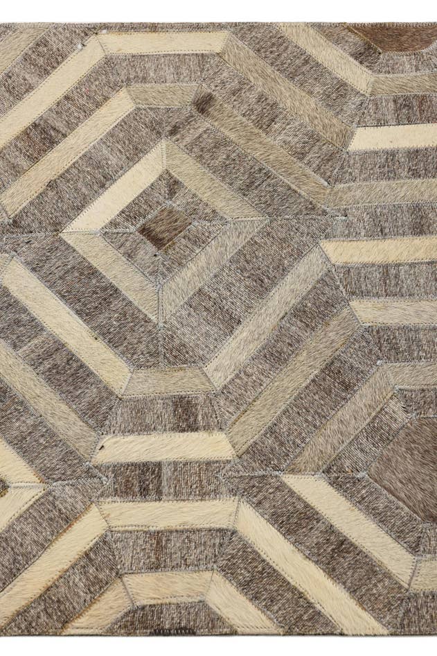 Detail image of 2' 1 x 3' 1 Cowhide Rug