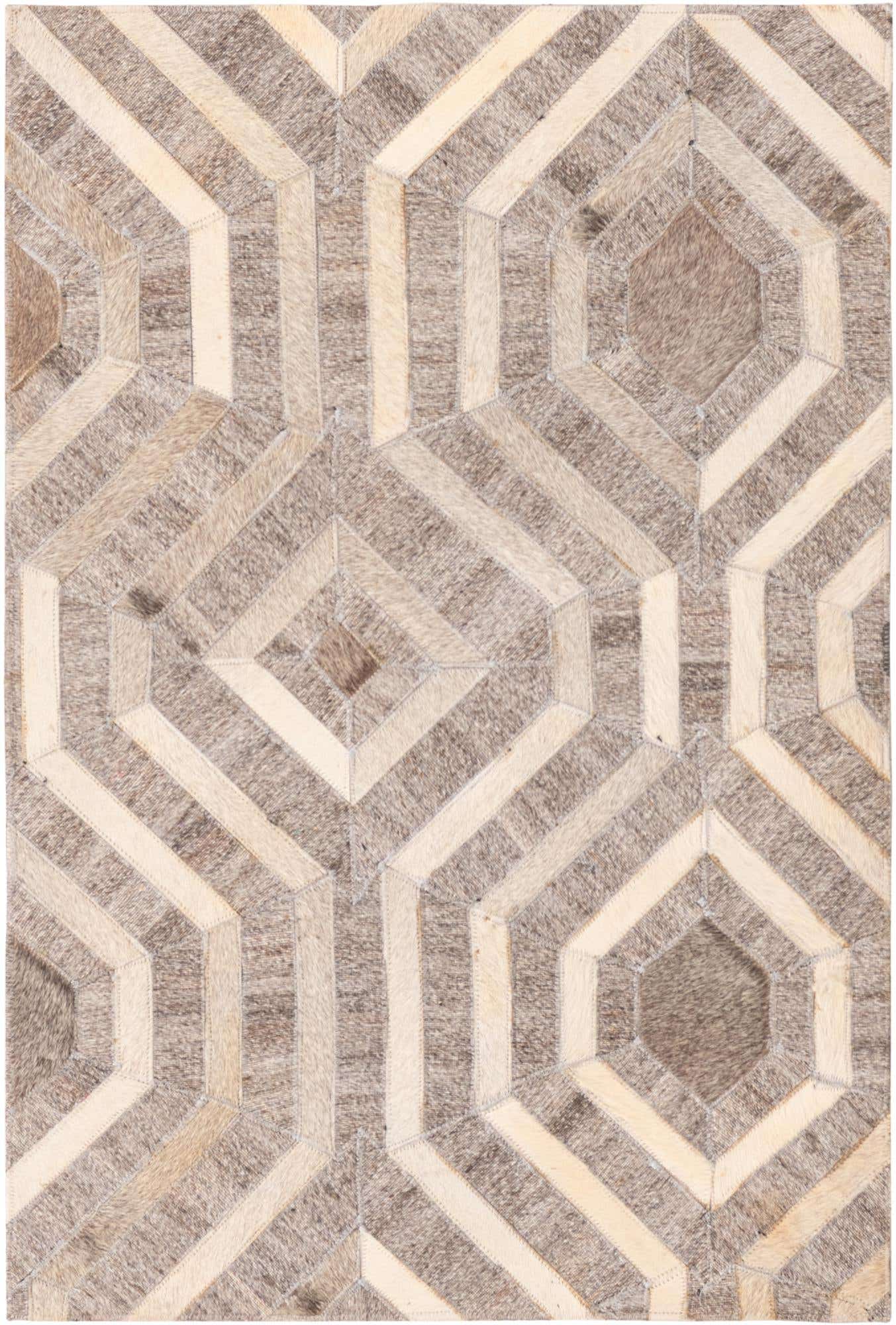 2' 1 x 3' 1 Cowhide Rug