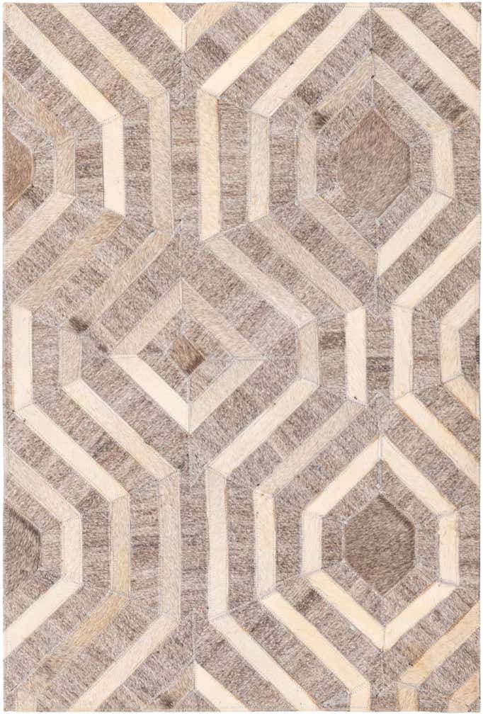 2' 1 x 3' 1 Cowhide Rug