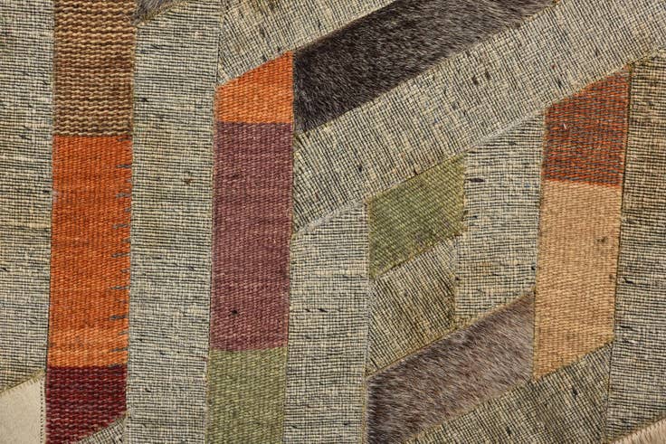 Detail image of 2' 1 x 3' 1 Cowhide Rug
