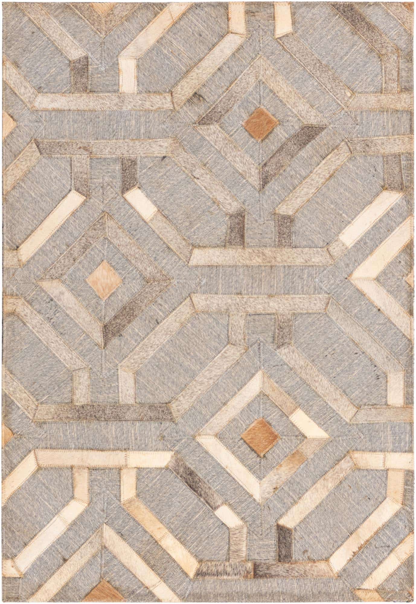 2' 3 x 3' 1 Cowhide Rug
