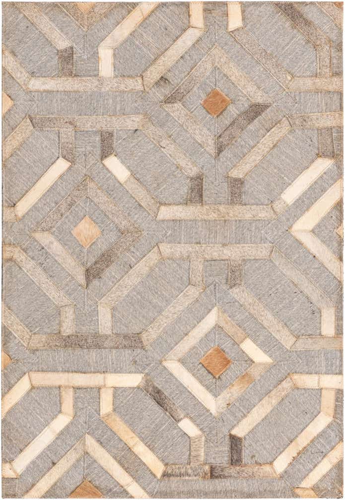2' 3 x 3' 1 Cowhide Rug