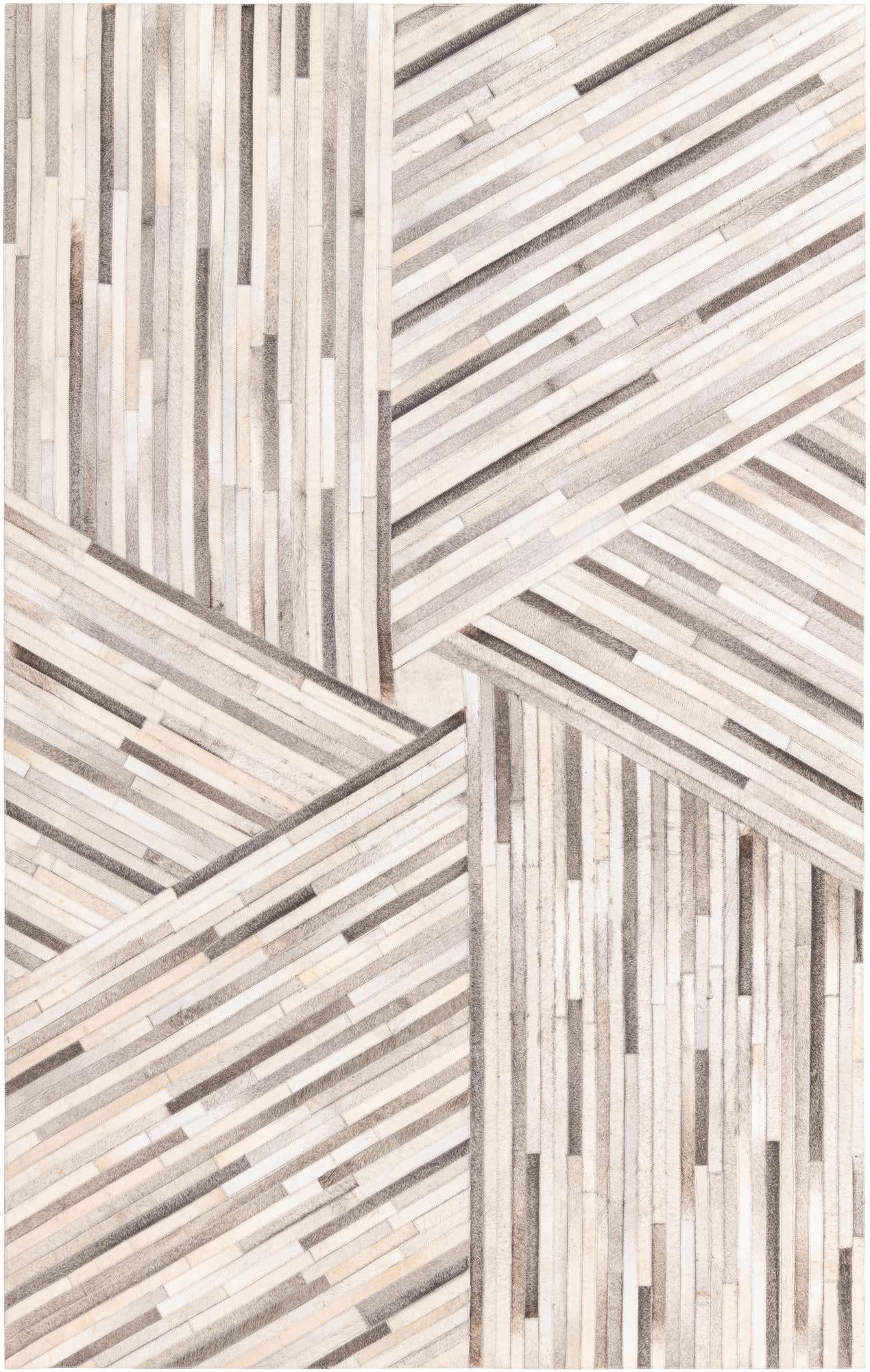 5' 1 x 8' Cowhide Rug
