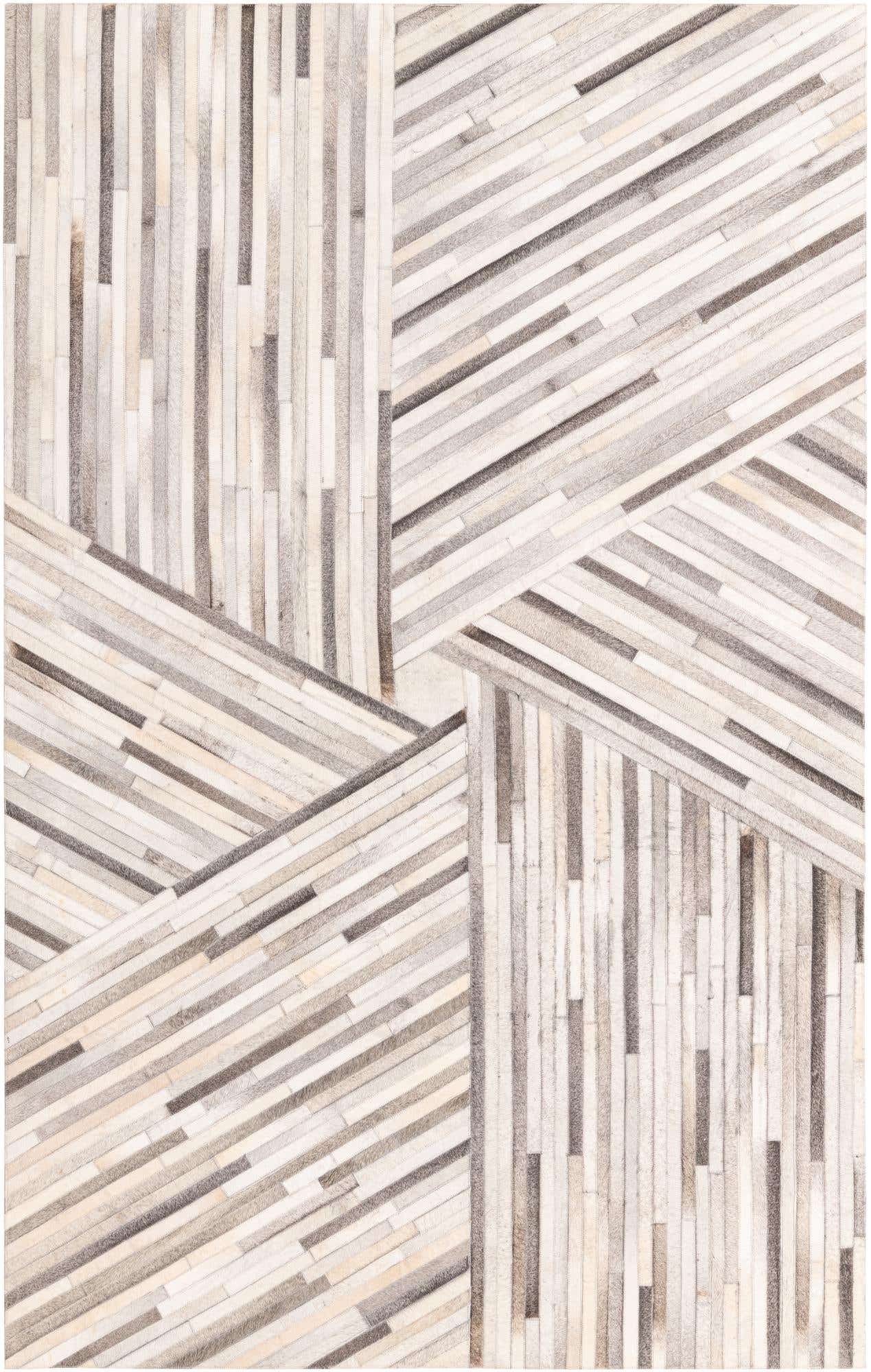 5' 1 x 8' Cowhide Rug