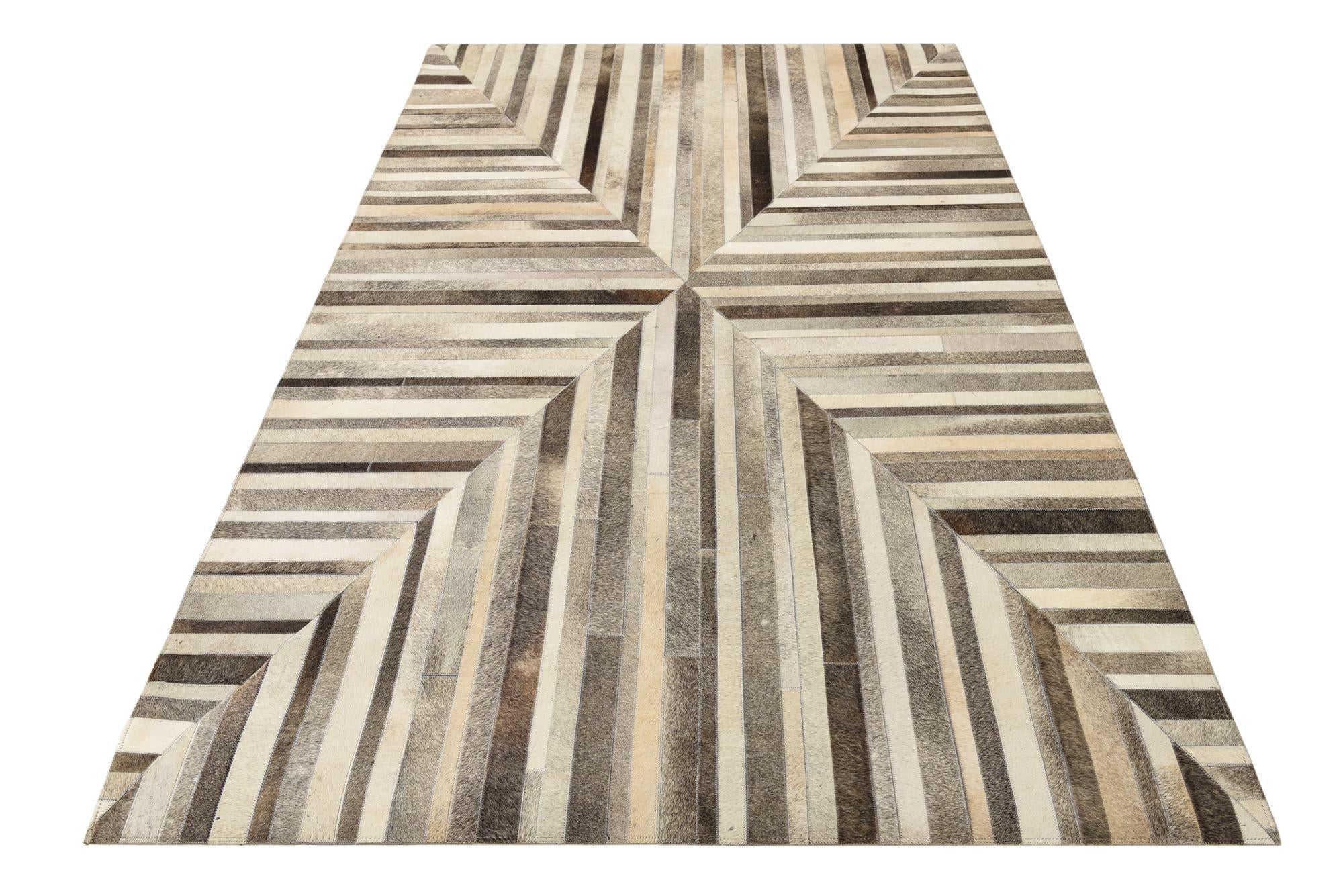 5' 2 x 8' Cowhide Rug