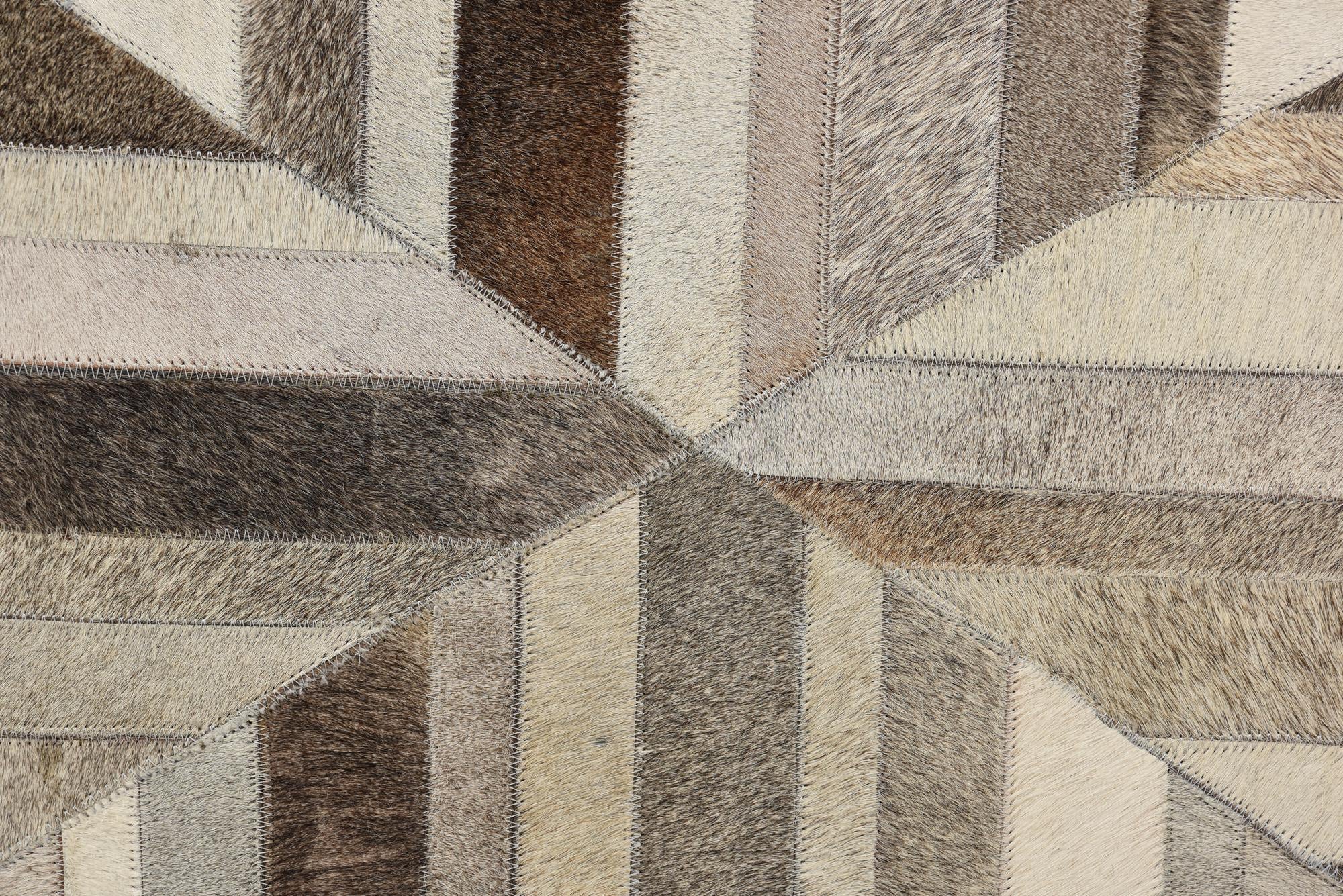 5' 2 x 8' Cowhide Rug