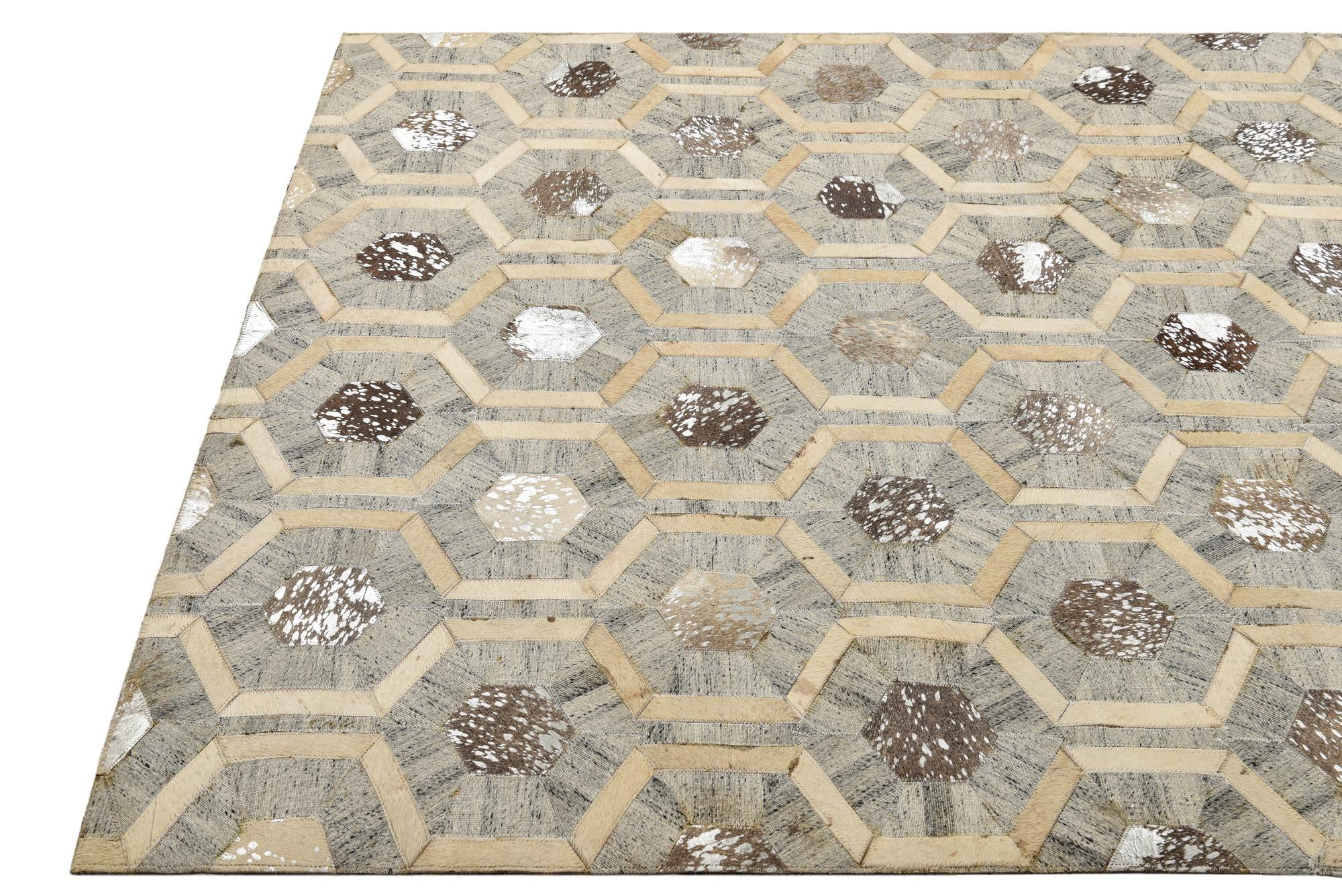 5' x 8' Cowhide Rug