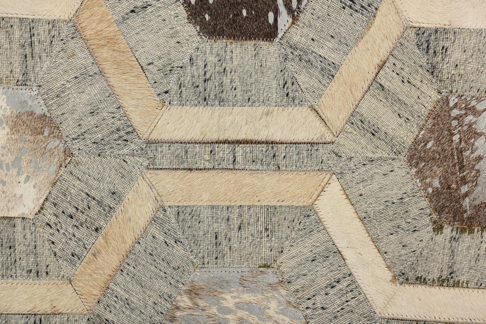5' x 8' Cowhide Rug