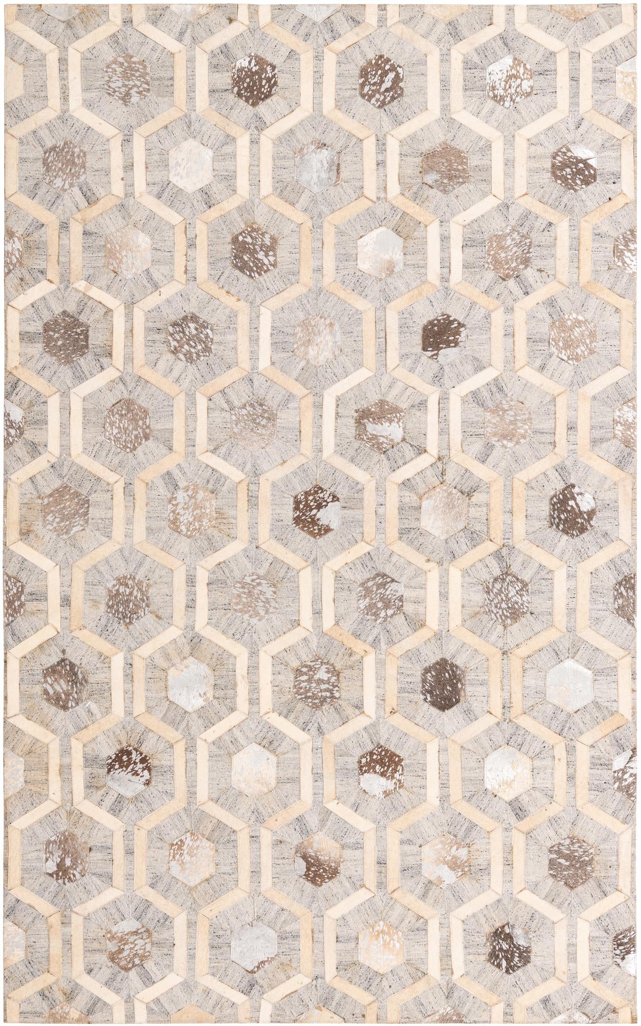 5' x 8' Cowhide Rug