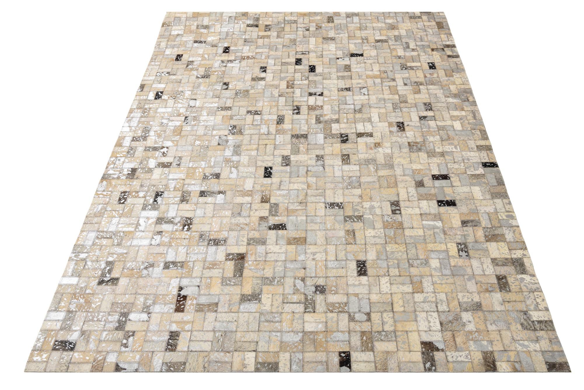 4' 9 x 6' 6 Cowhide Rug