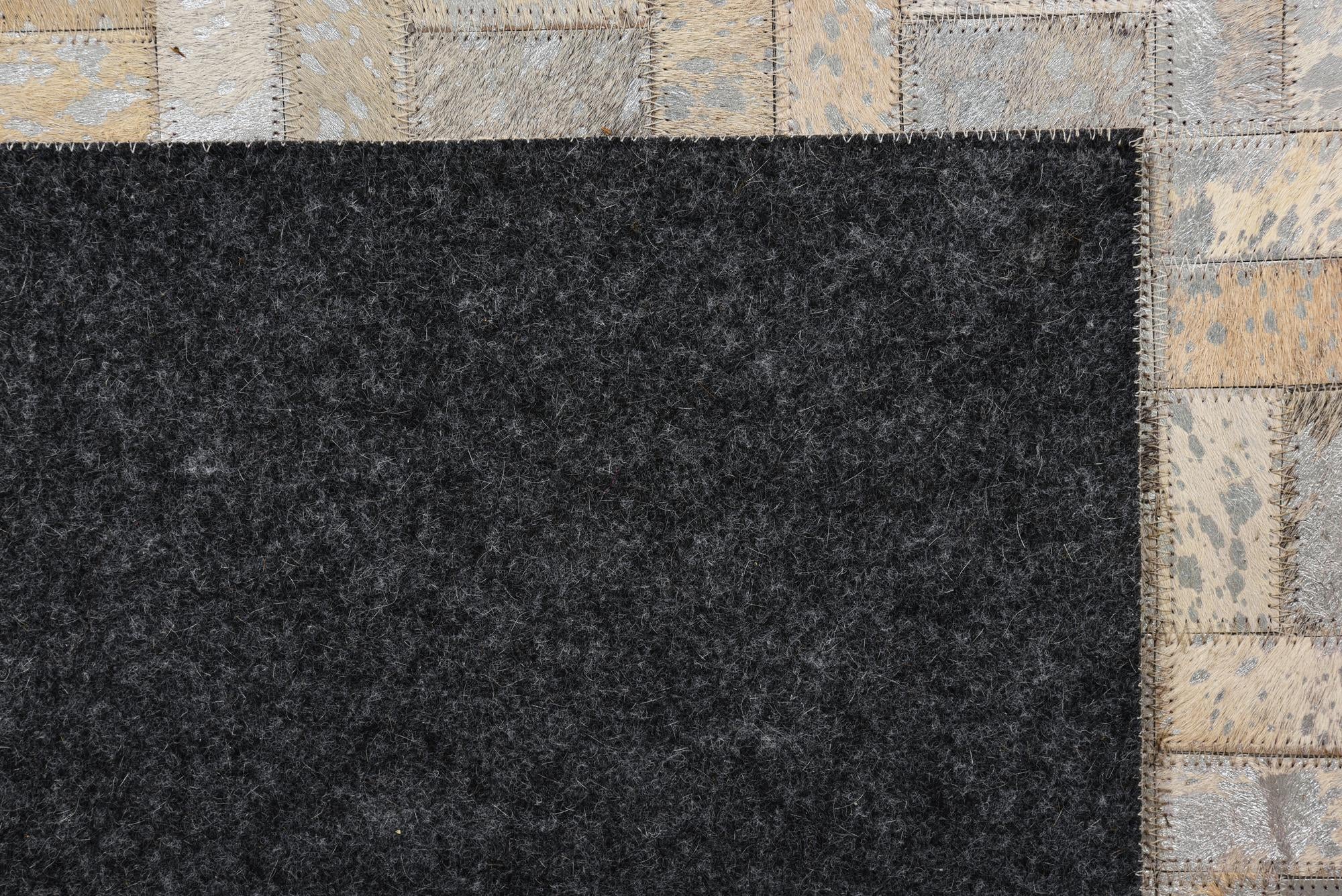 4' 9 x 6' 6 Cowhide Rug