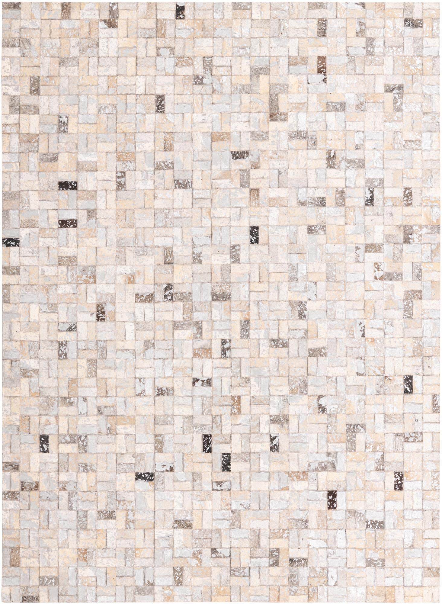4' 9 x 6' 6 Cowhide Rug
