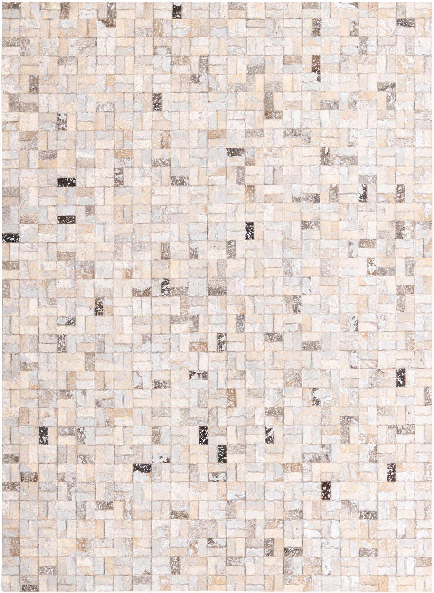 4' 9 x 6' 6 Cowhide Rug