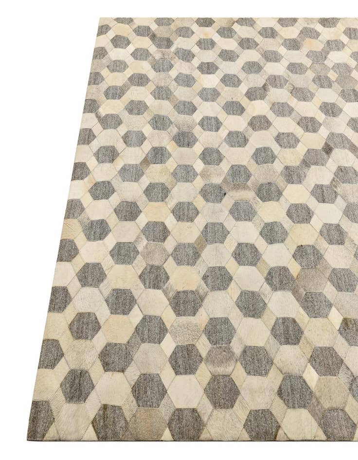 Detail image of 5' 5 x 7' 9 Cowhide Rug