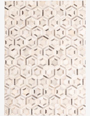 5' x 7' 1 Cowhide Rug