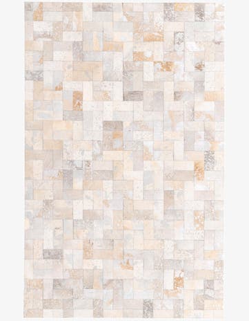5' 2 x 8' 2 Cowhide Rug