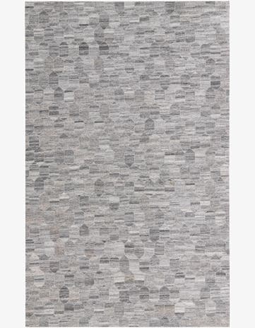 5' 1 x 8' Cowhide Rug