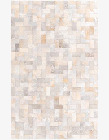 5' 2 x 8' Cowhide Rug