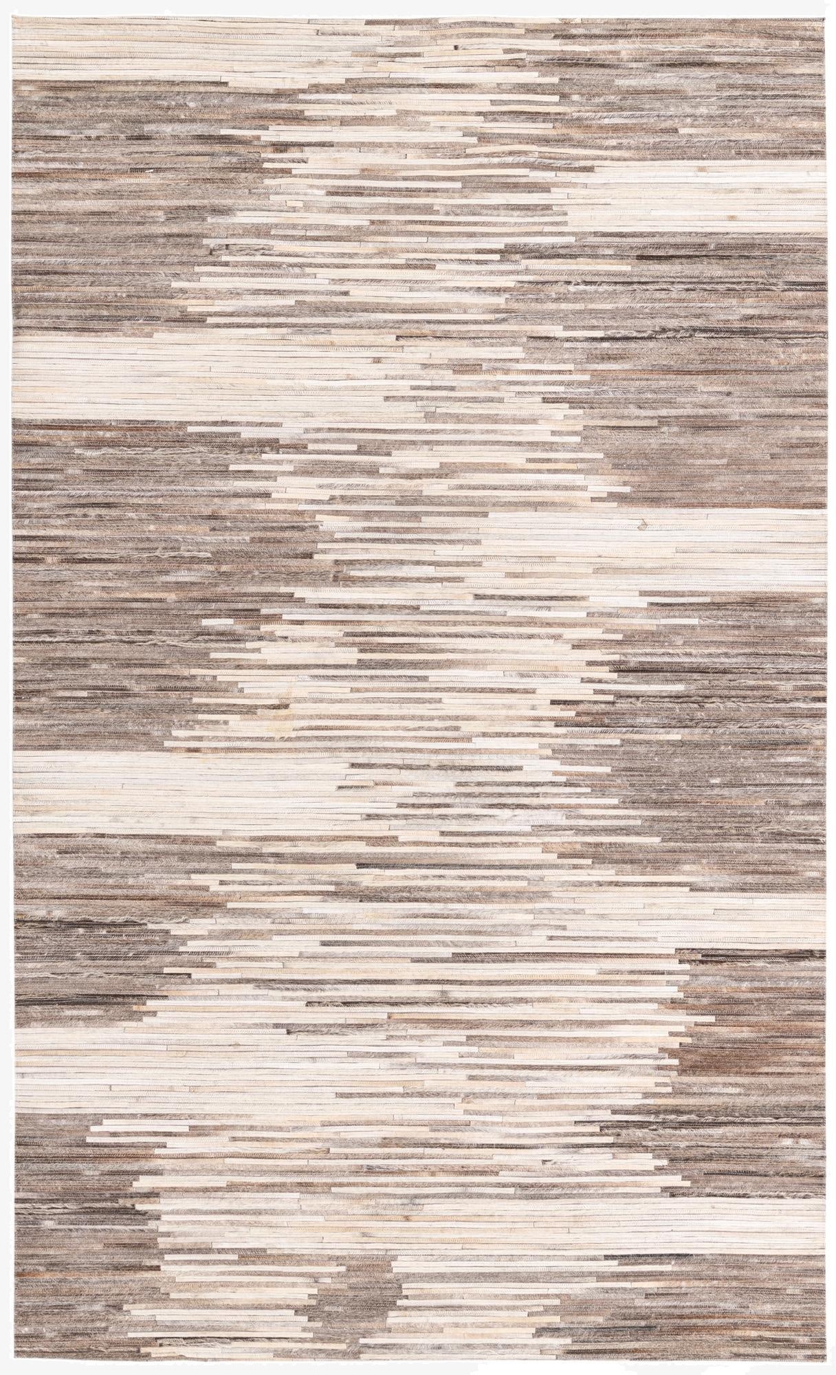 5' x 8' 3 Cowhide Rug