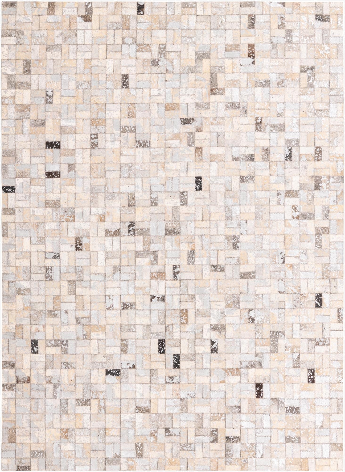 4' 9 x 6' 6 Cowhide Rug