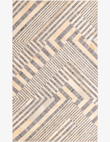 5' 1 x 8' 3 Cowhide Rug