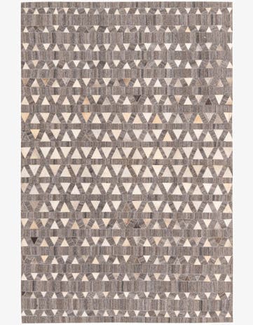 5' 2 x 8' Cowhide Rug