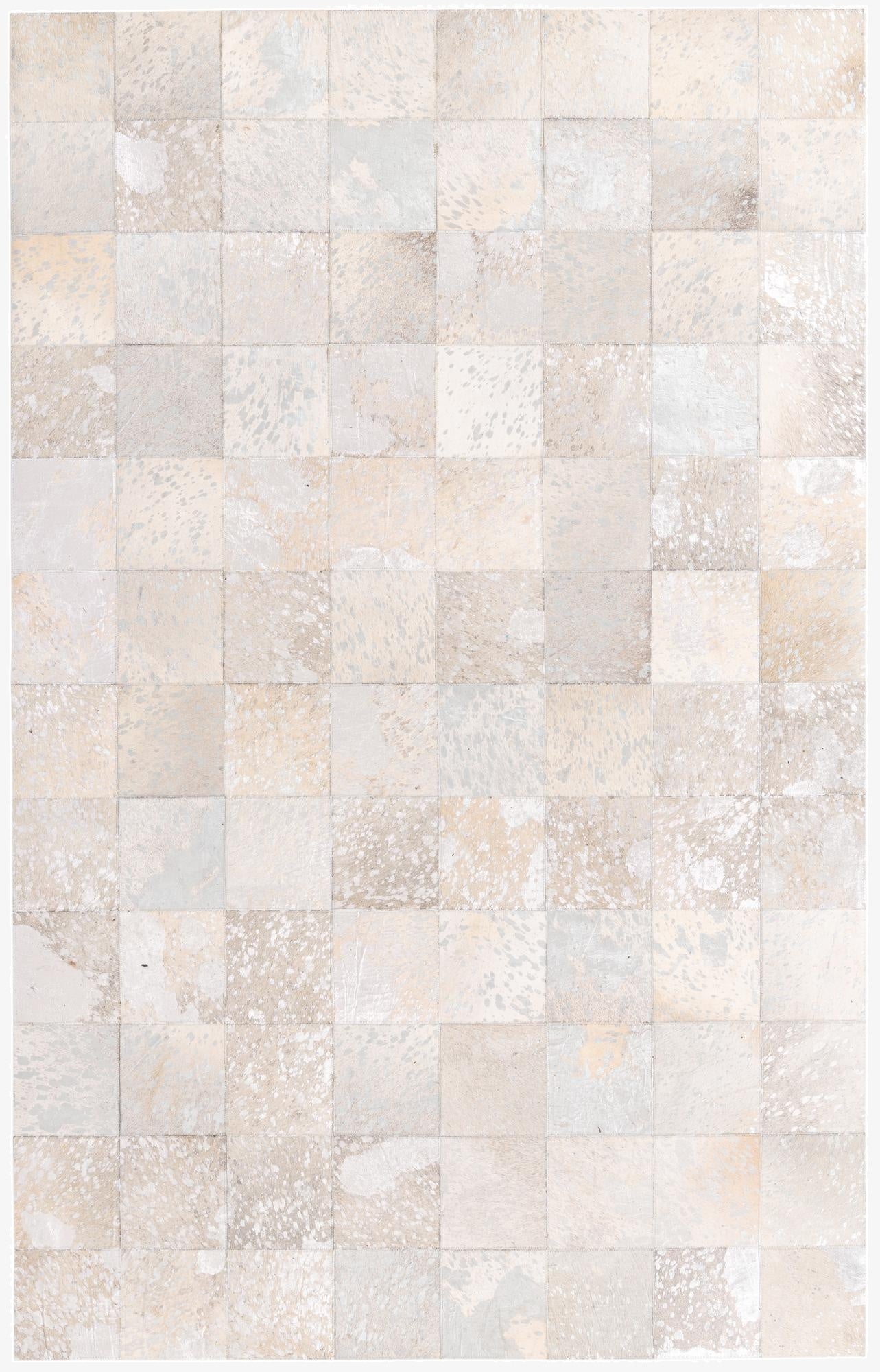 5' 1 x 8' Cowhide Rug