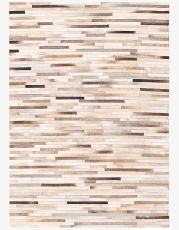 5' 3 x 7' 5 Cowhide Rug