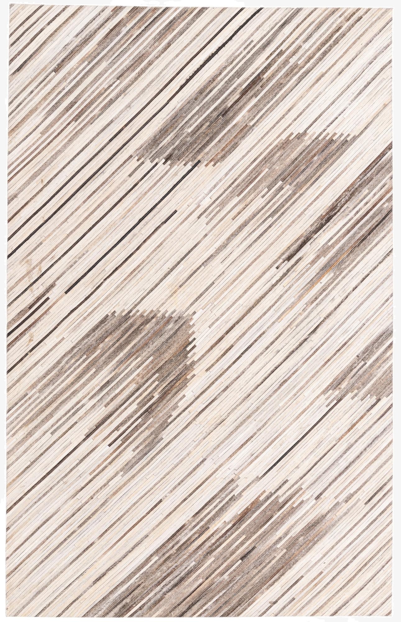 5' 1 x 7' 10 Cowhide Rug