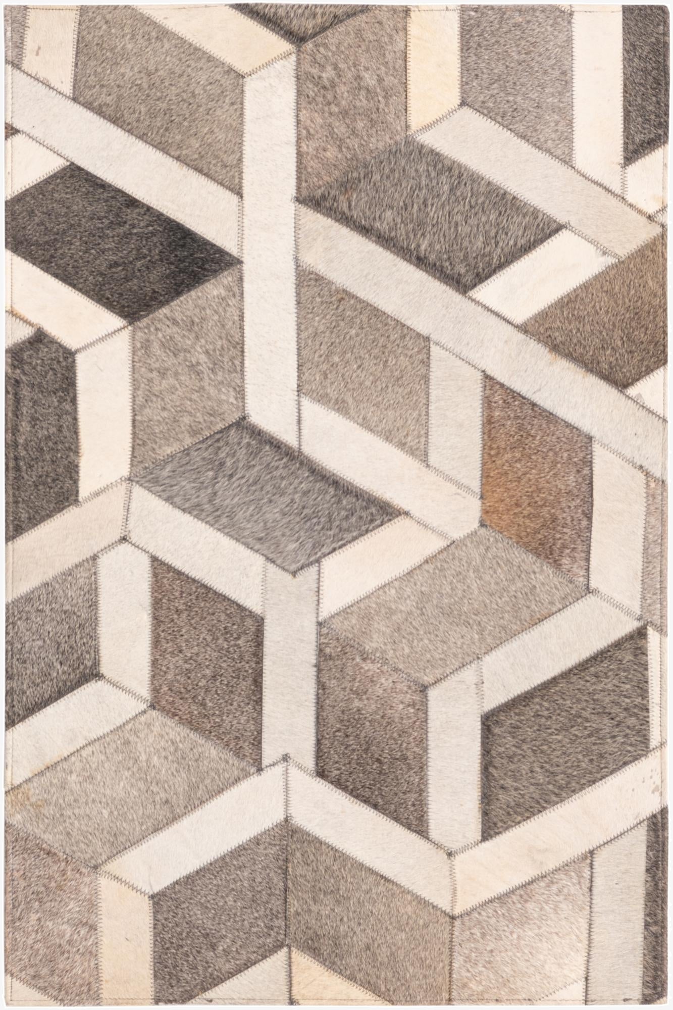 2' x 3' 1 Cowhide Rug