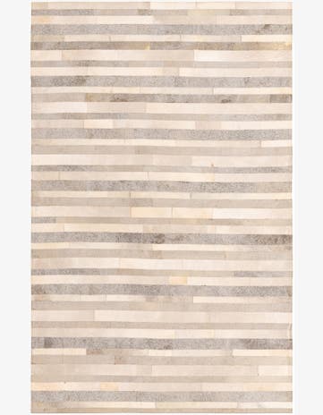 5' 1 x 8' Cowhide Rug