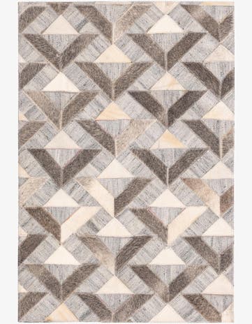 2' 1 x 3' 1 Cowhide Rug