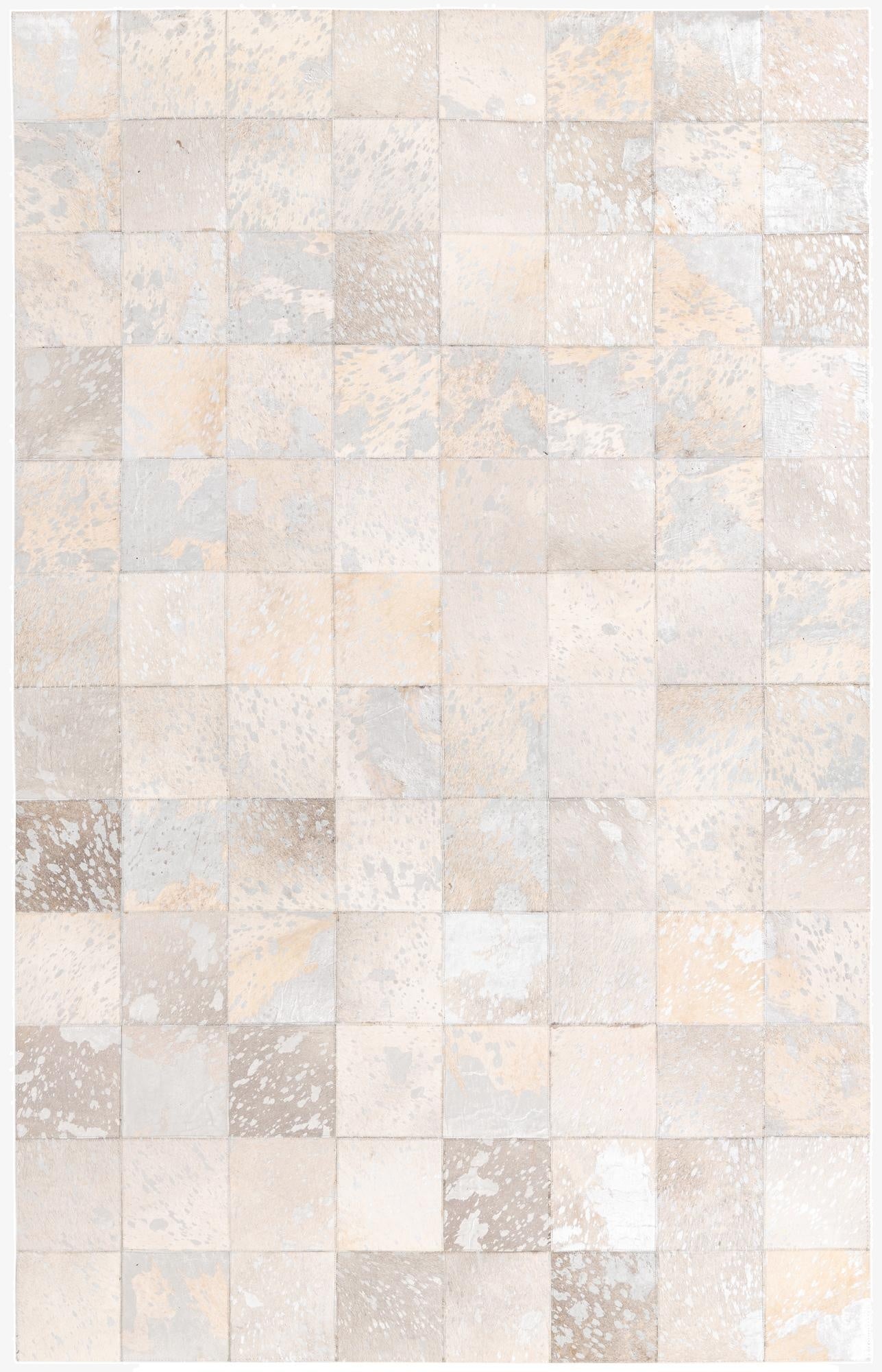 5' 1 x 8' Cowhide Rug