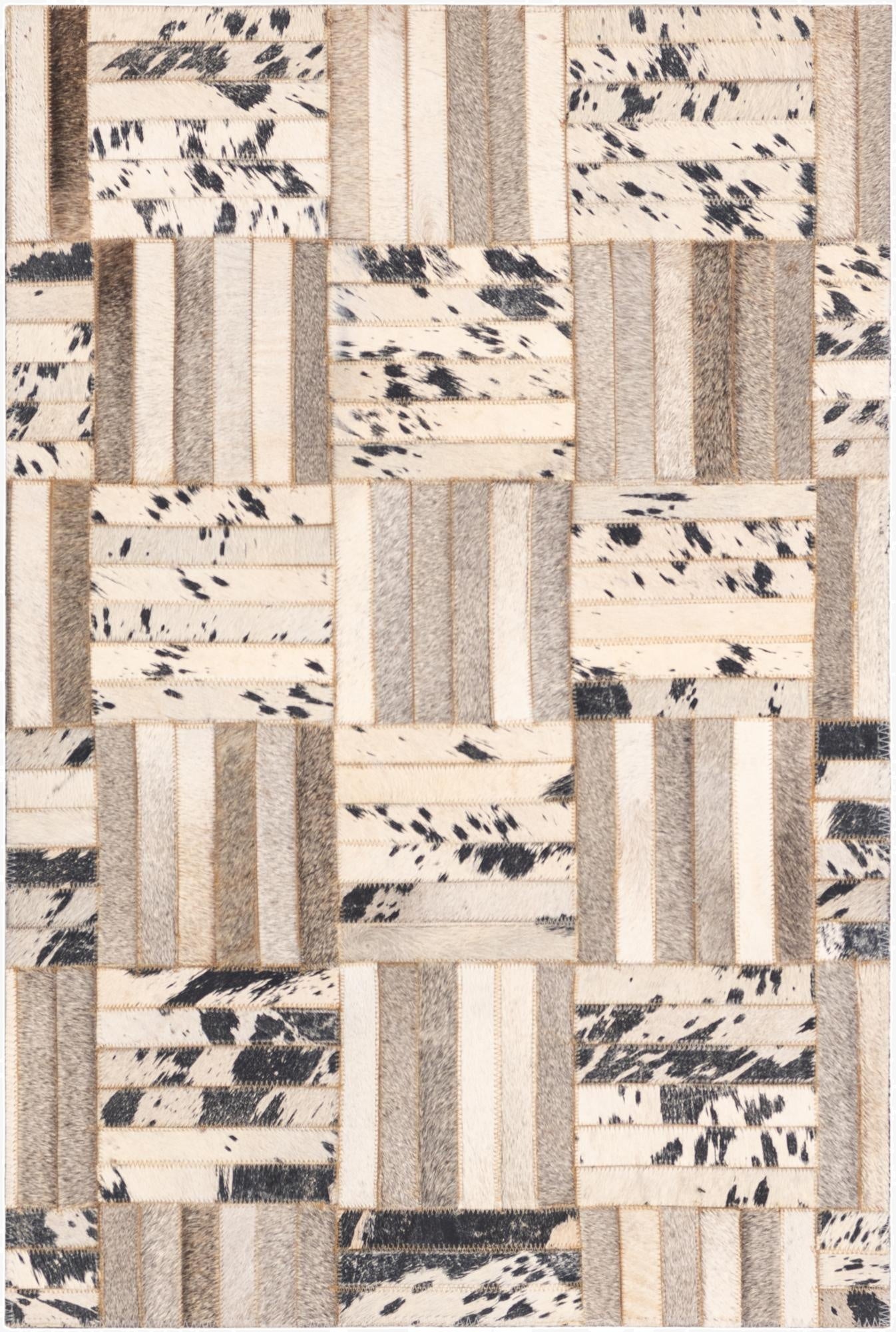 2' 1 x 3' 1 Cowhide Rug