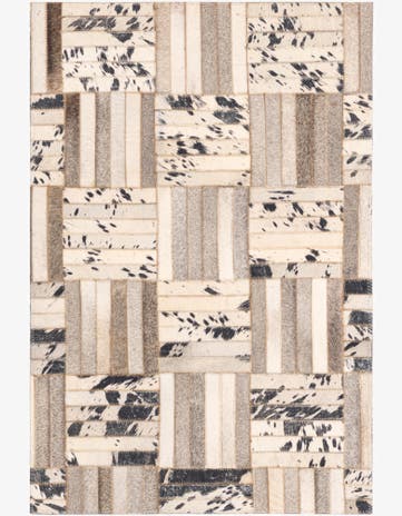 2' 1 x 3' 1 Cowhide Rug