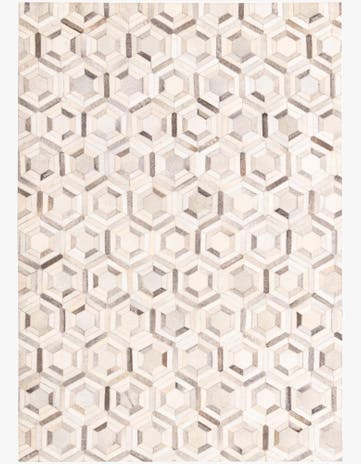 5' x 7' 1 Cowhide Rug