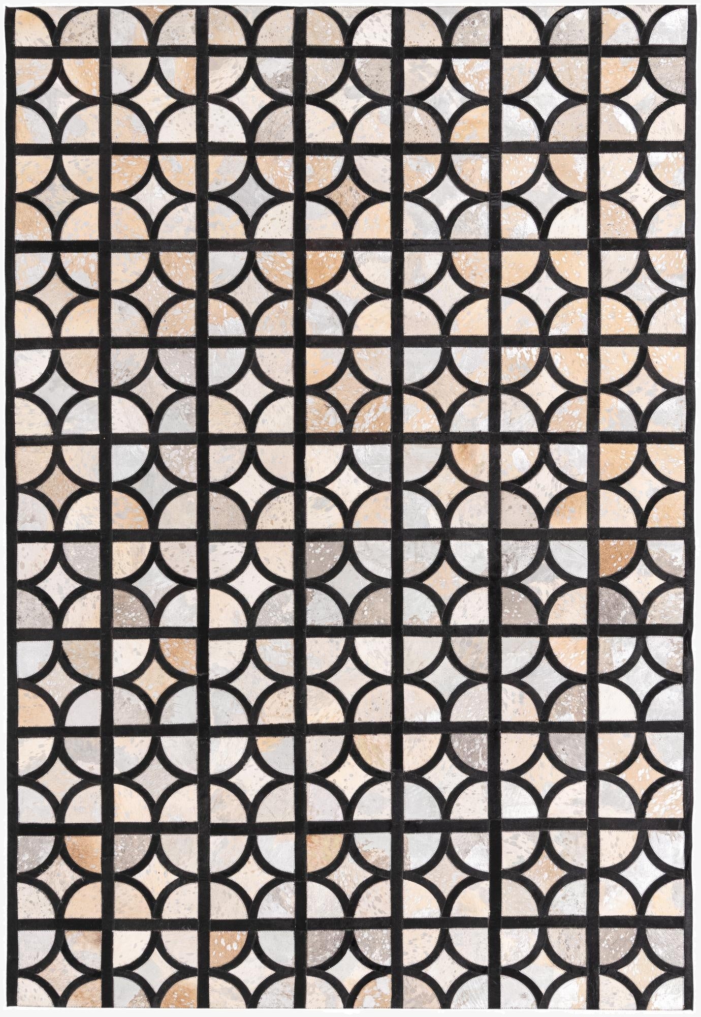 5' 3 x 7' 7 Cowhide Rug