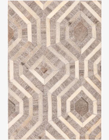 2' 1 x 3' 1 Cowhide Rug