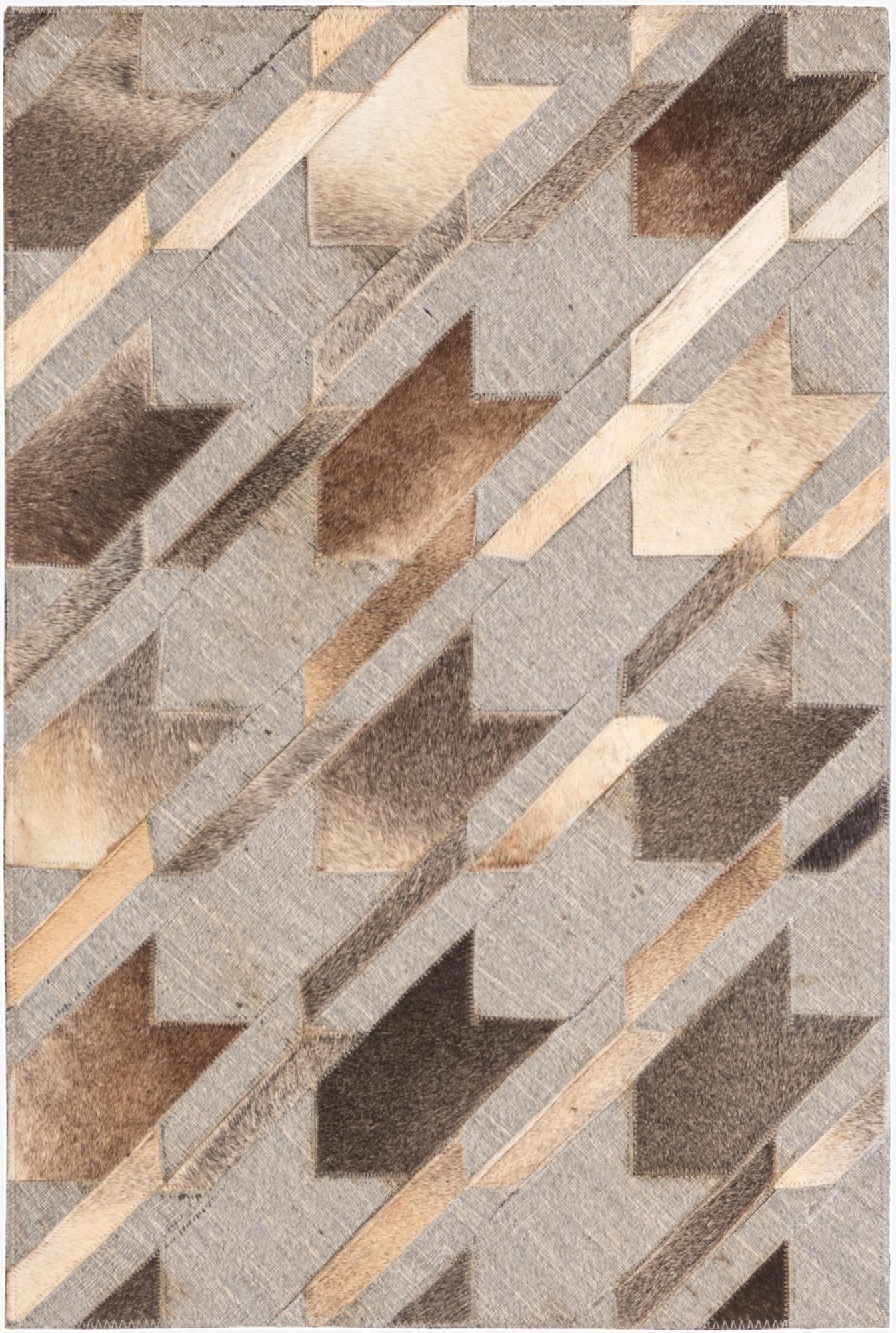 2' 1 x 3' 1 Cowhide Rug