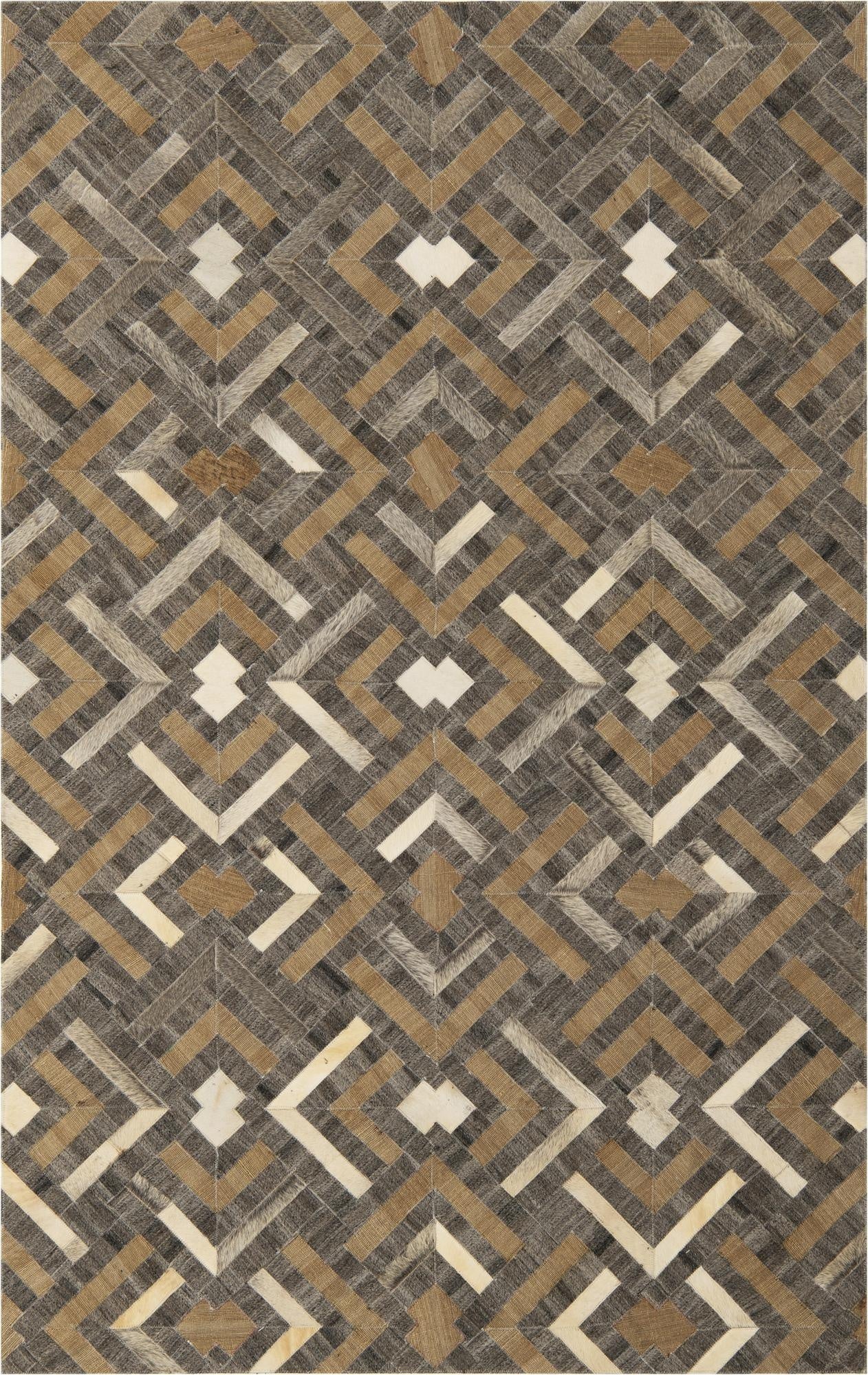 5' x 7' 9 Cowhide Rug