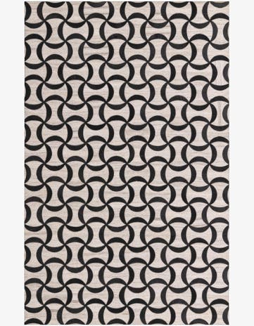 5' x 7' 9 Cowhide Rug