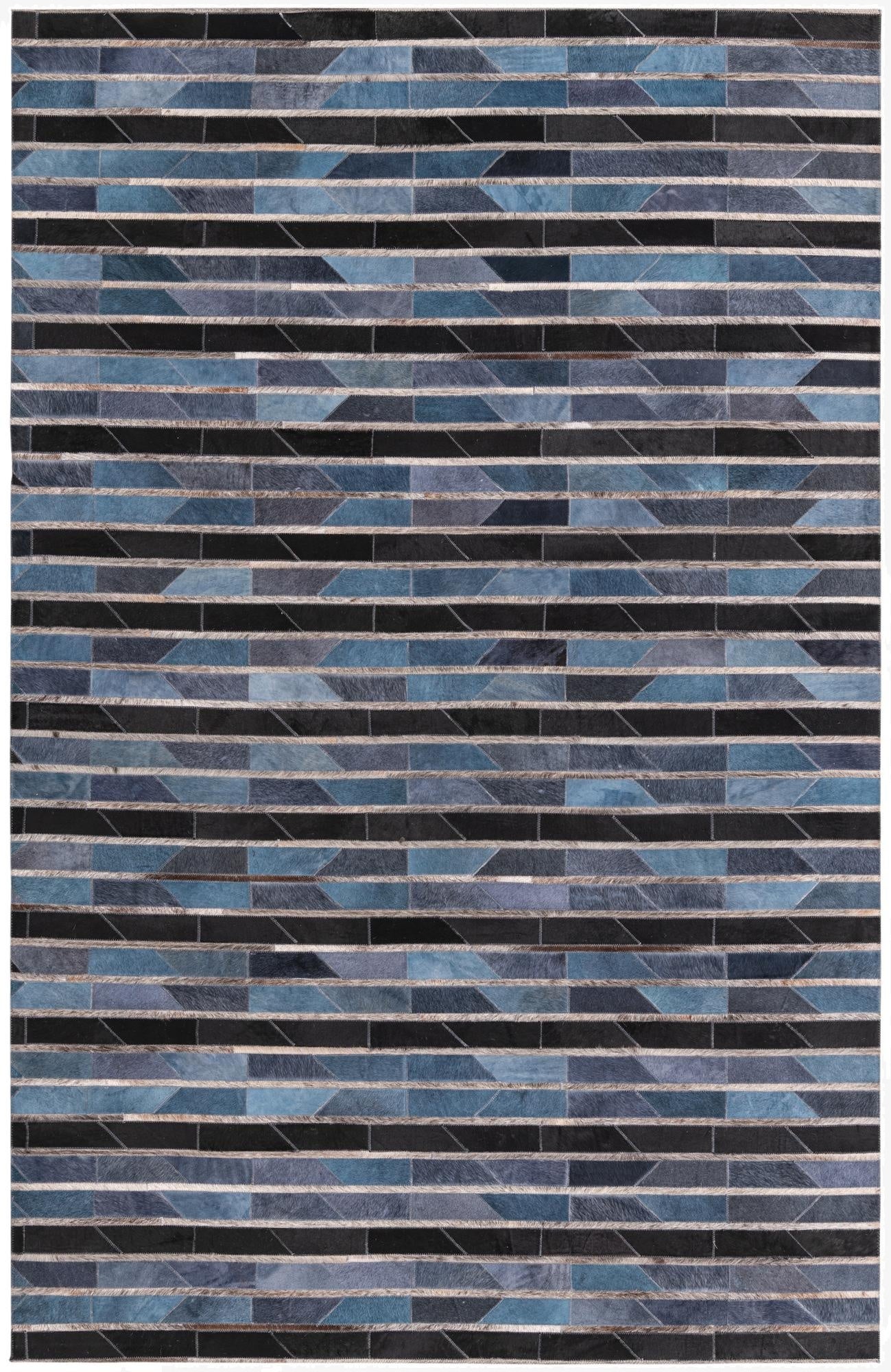 5' 1 x 8' Cowhide Rug