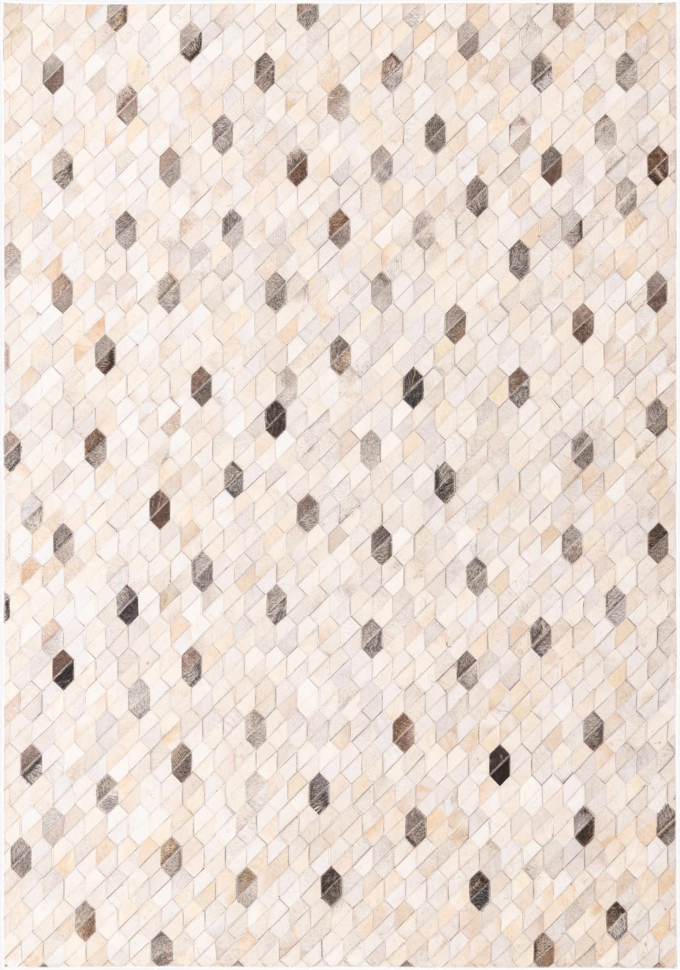 5' 4 x 7' 7 Cowhide Rug