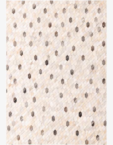 5' 4 x 7' 7 Cowhide Rug
