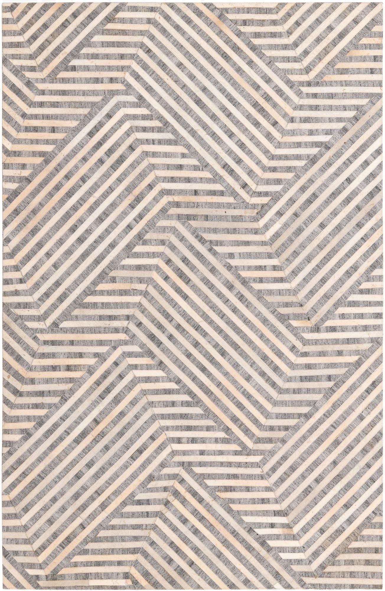 5' x 7' 9 Cowhide Rug