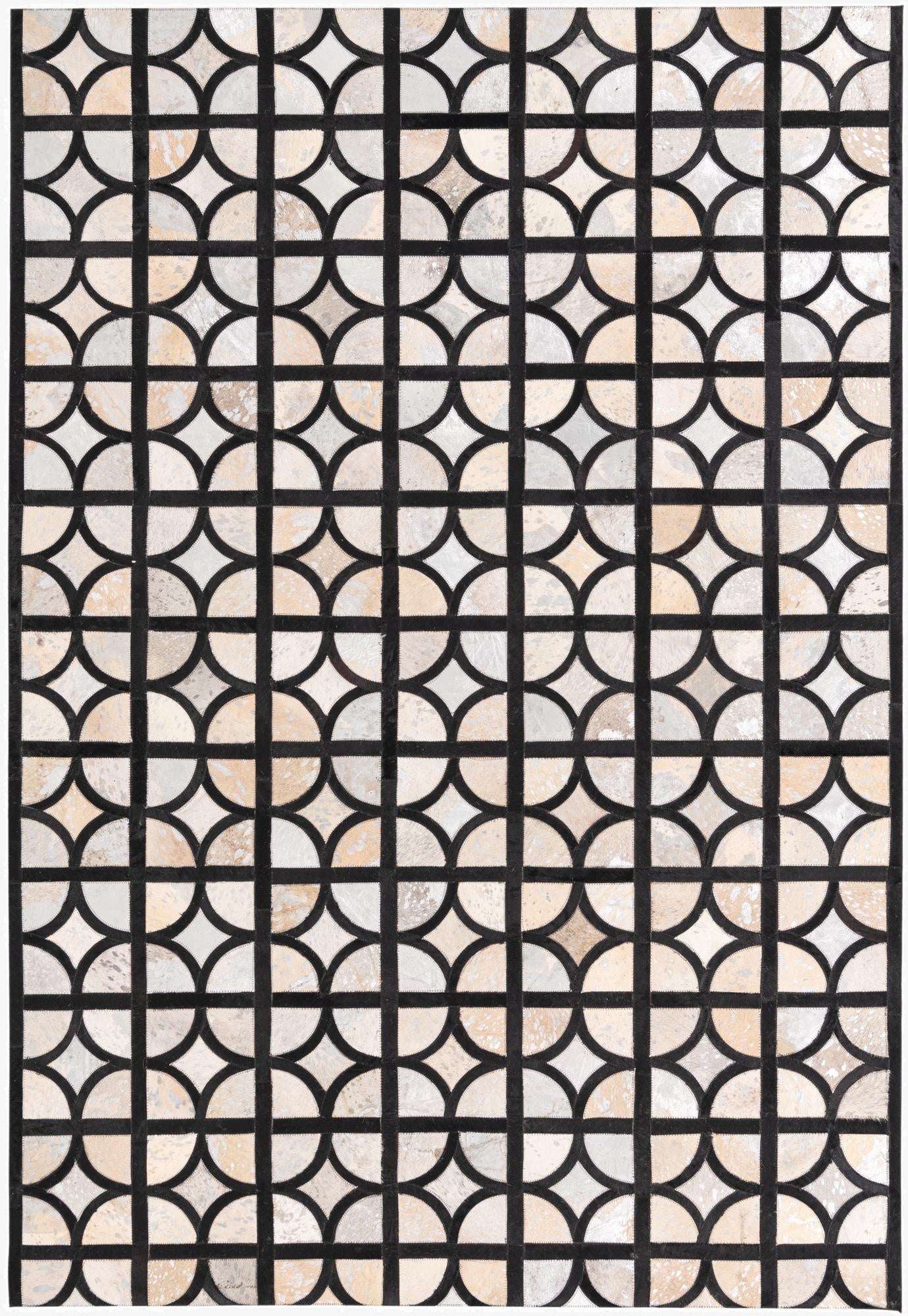 5' 3 x 7' 7 Cowhide Rug