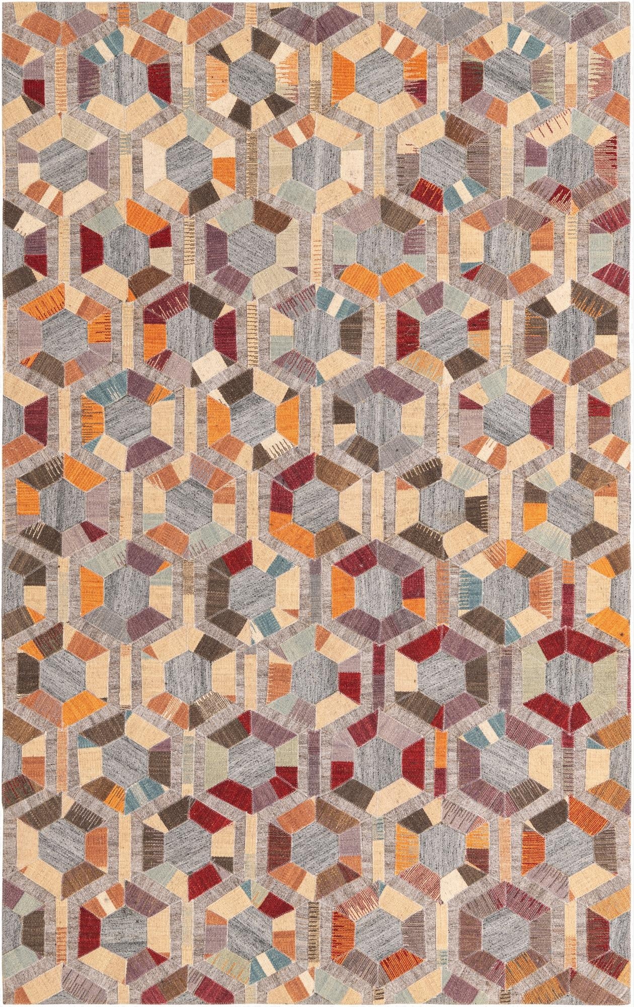 5' x 7' 10 Cowhide Rug