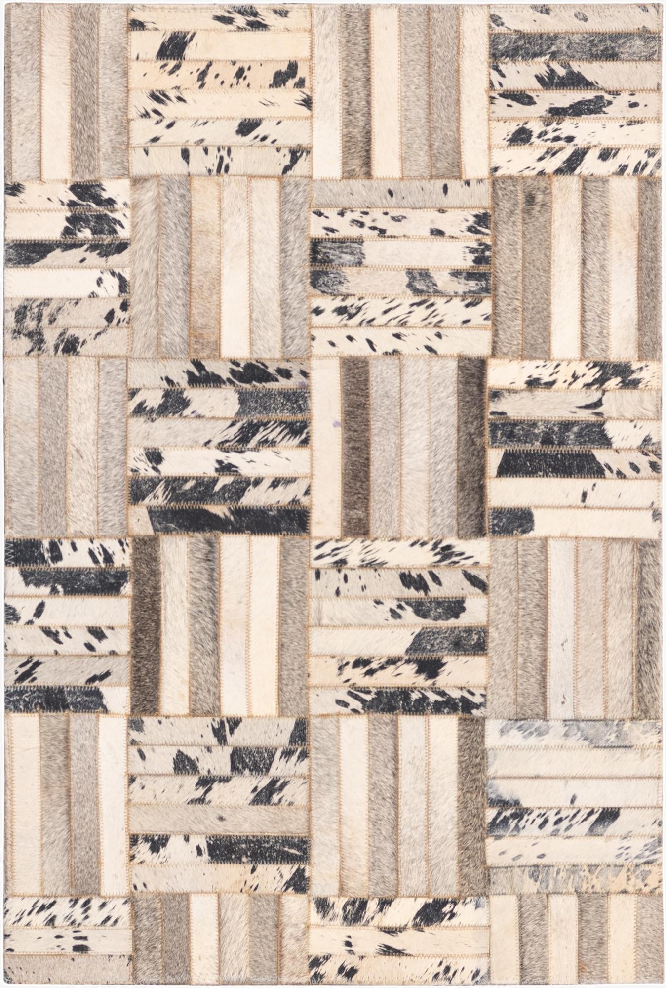 2' 1 x 3' 1 Cowhide Rug